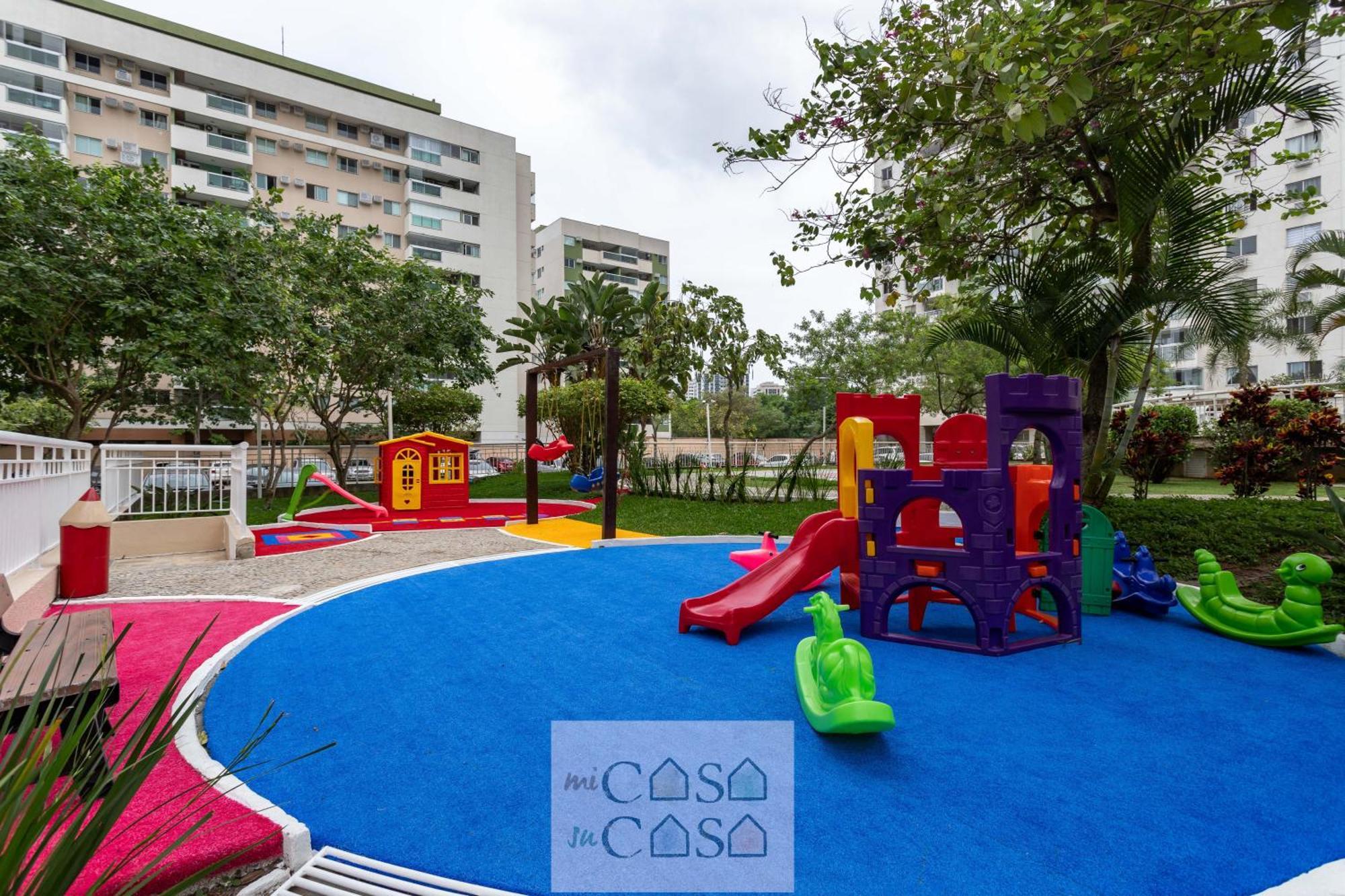 3 QUARTOS em Condominio com PISCINA, ESTACIONAMENTO e Portaria 24h a 300m do Centro de Convenções RIOCENTRO Rio de Janeiro Exterior foto