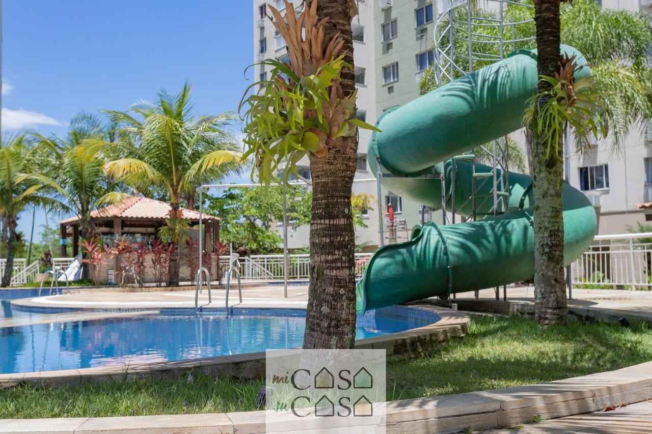 3 QUARTOS em Condominio com PISCINA, ESTACIONAMENTO e Portaria 24h a 300m do Centro de Convenções RIOCENTRO Rio de Janeiro Exterior foto