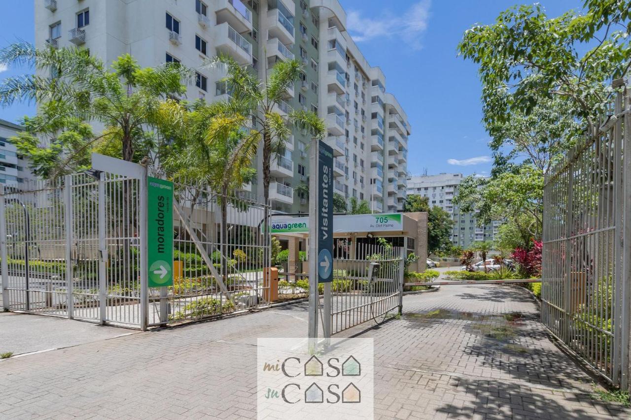 3 QUARTOS em Condominio com PISCINA, ESTACIONAMENTO e Portaria 24h a 300m do Centro de Convenções RIOCENTRO Rio de Janeiro Exterior foto